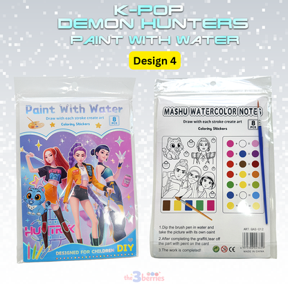 KPop Demon Hunters Paint With Water (only)